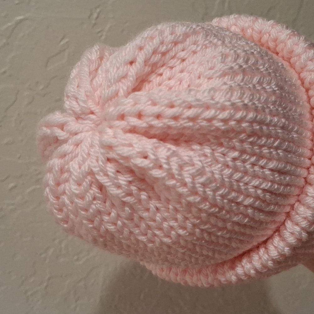 Handmade Knitted Baby Hat - Picture 2 of 4